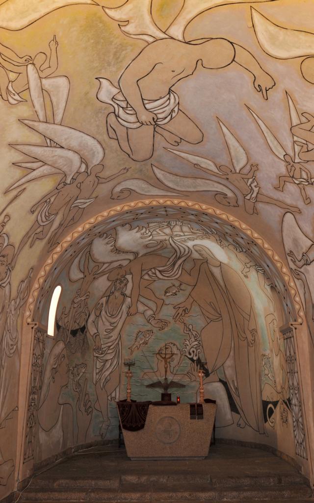 Villefranche-sur-Mer, chapelle Cocteau