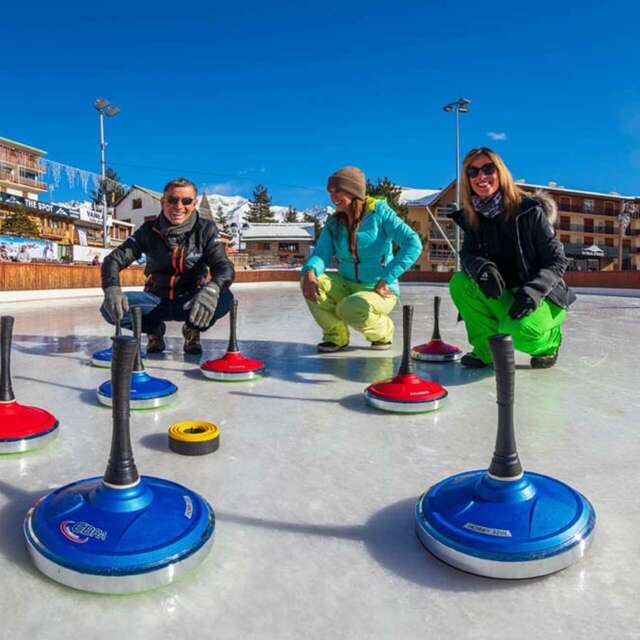 Pétanque sur glace