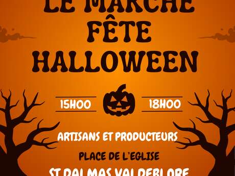 Marché à thème "Le Marché fête Halloween"