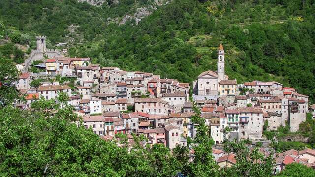 Audio-guided tour of Luceram village